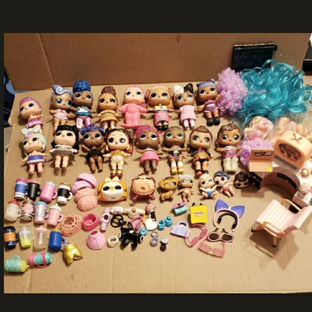 LOL surprise dolls lot big sisters 3
